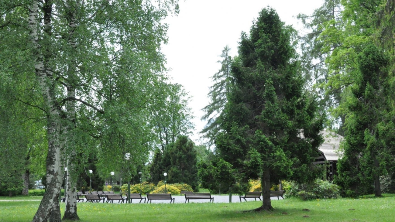 Mestský park Tatranská Lomnica - tip pre vozičkárov