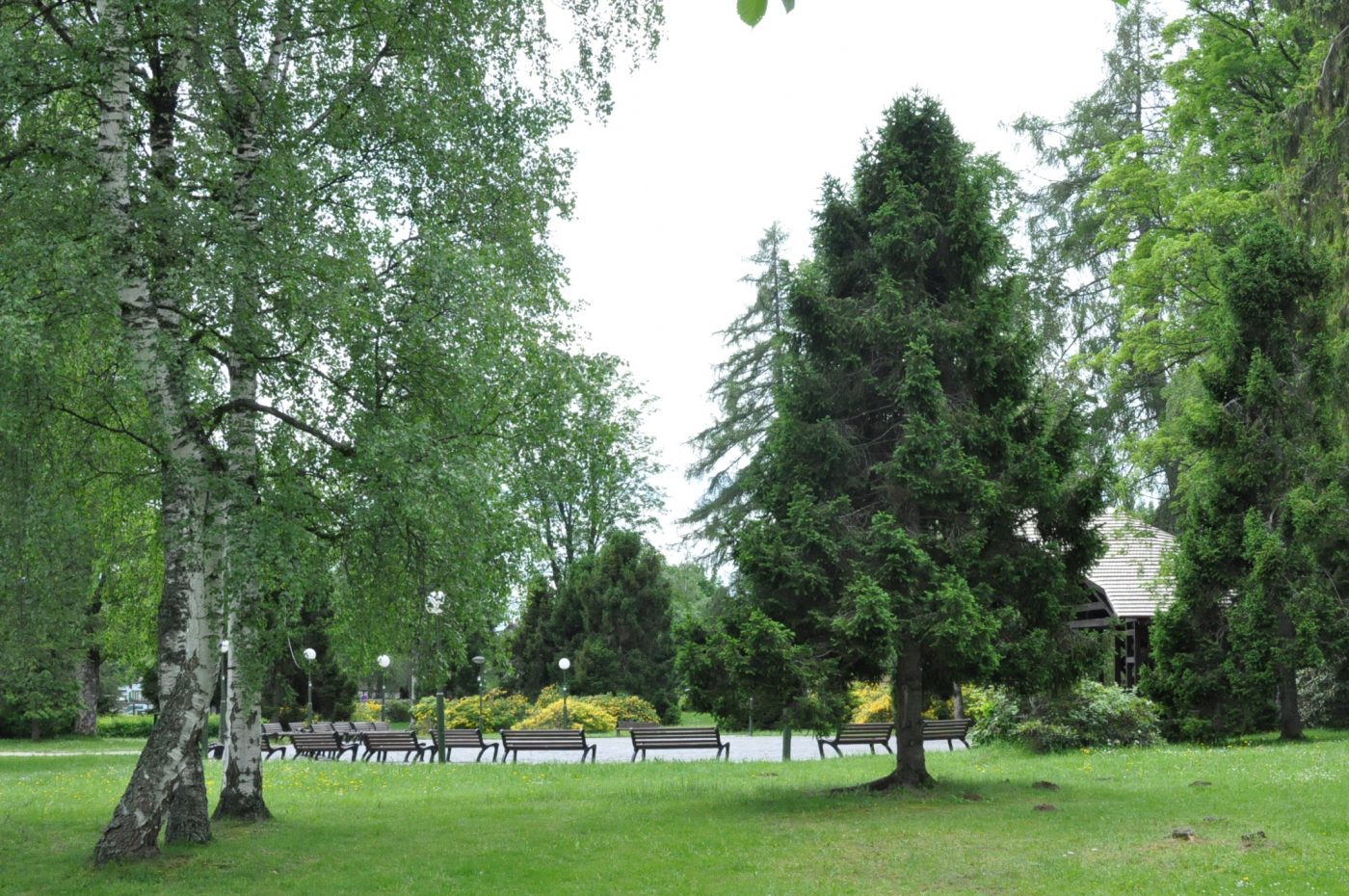 Mestský park Tatranská Lomnica - tip pre vozičkárov