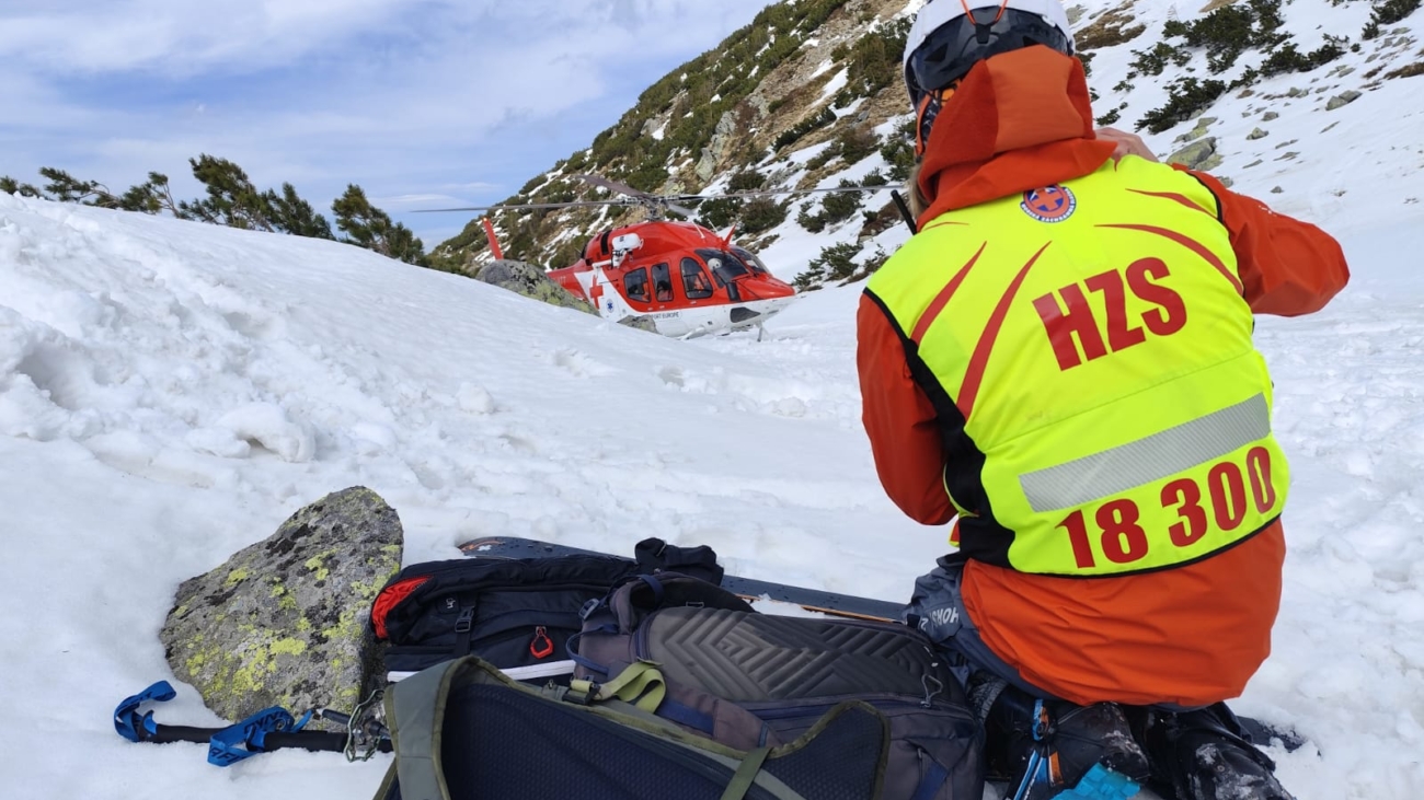Záchrana lyžiarov je vždy dramatická