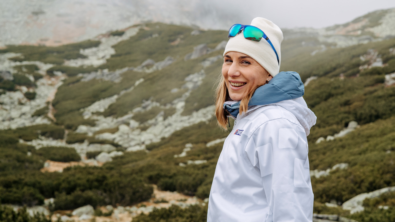 Nasťa Kuzminová vo Vysokých Tatrách. Foto: Martin Krystýnek.