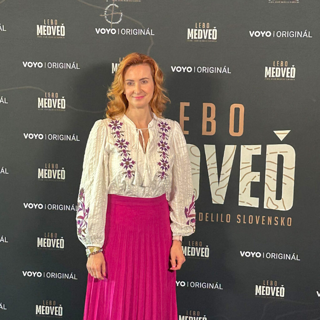 Vladimíra Fabriciusová na premiére dokumentárnej série v Bratislave. Foto: Jaroslav Kizek.