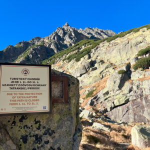 Voľná bude aj cesta od Vodopádu Skok do Mlynickej doliny. Foto: Jaroslav Kizek.