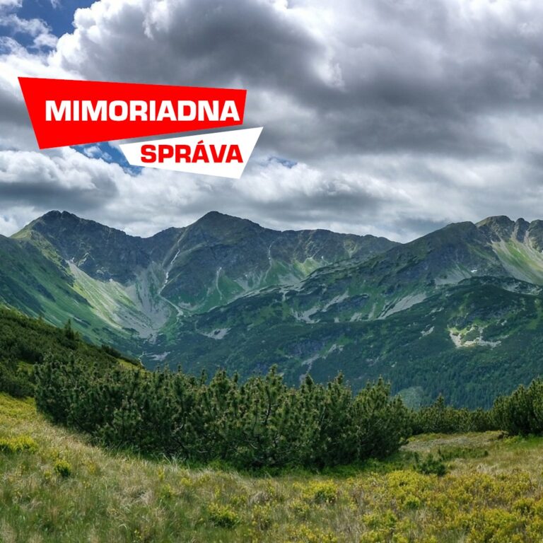 Západné Tatry zo Sedla Zábrať