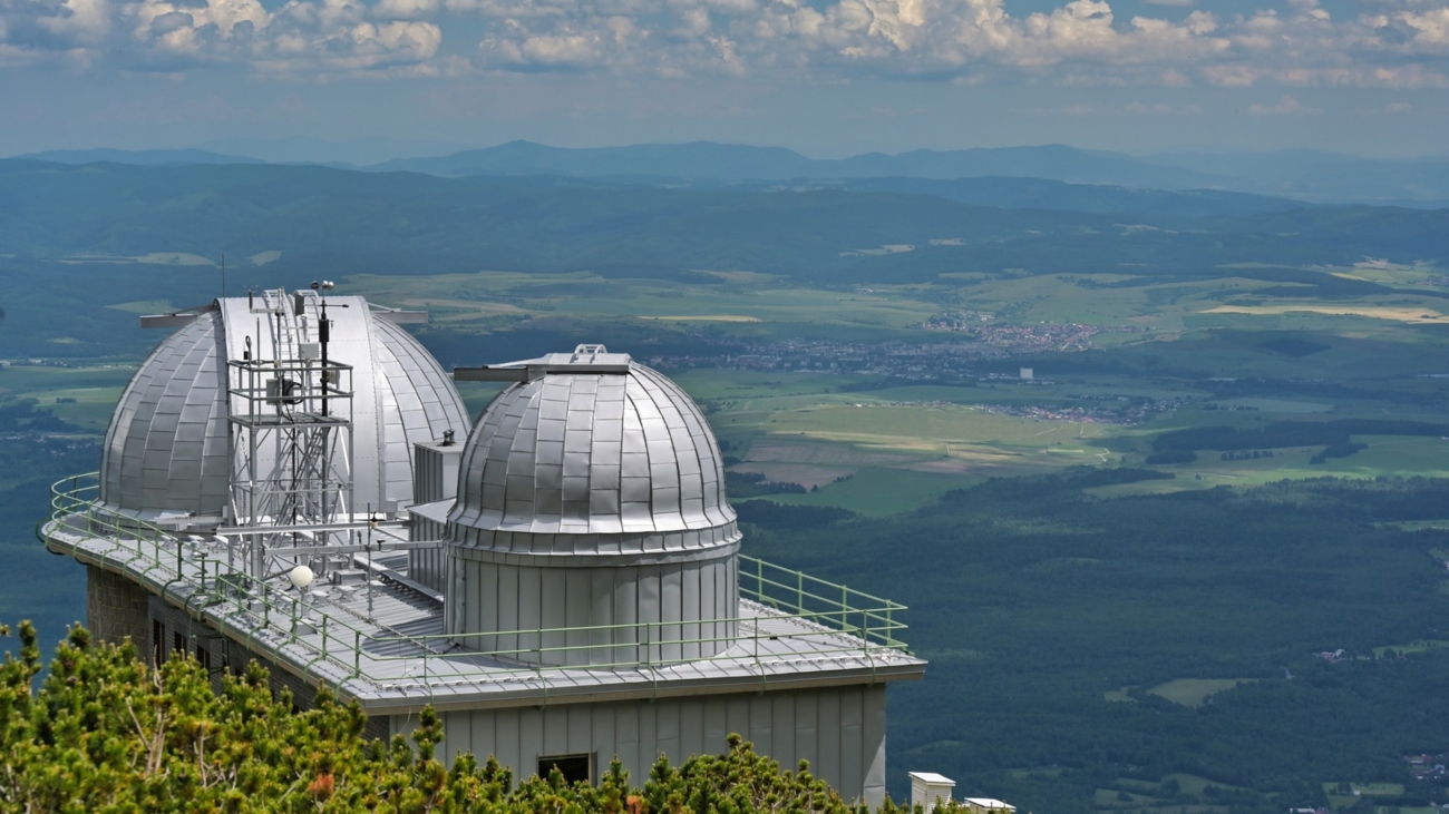Observatórium na Skalnatom plese. Foto: Vladimír Šterbák.