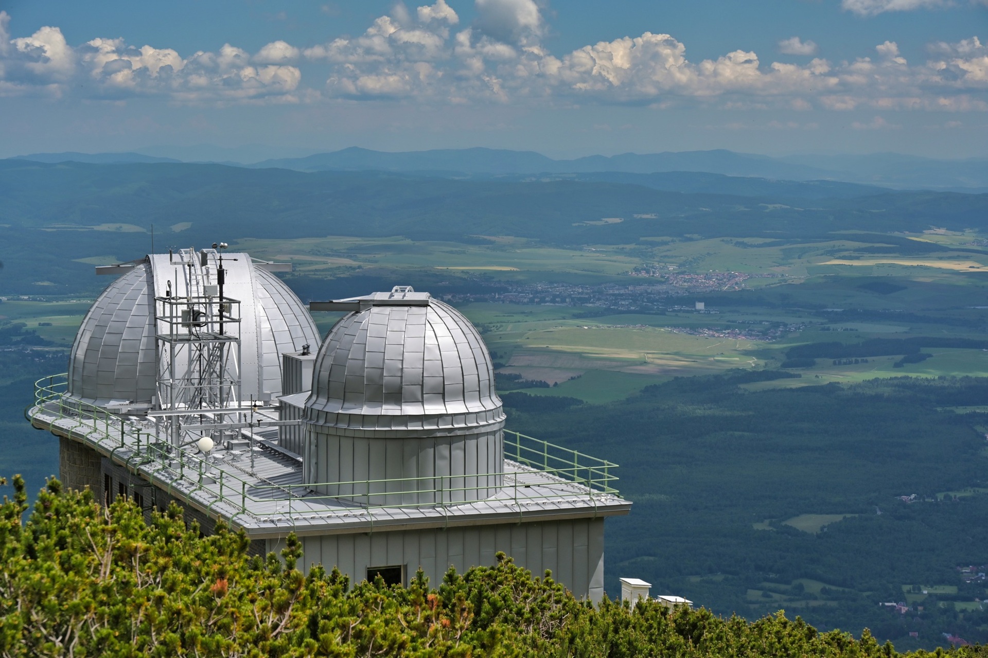 Observatórium na Skalnatom plese. Foto: Vladimír Šterbák.