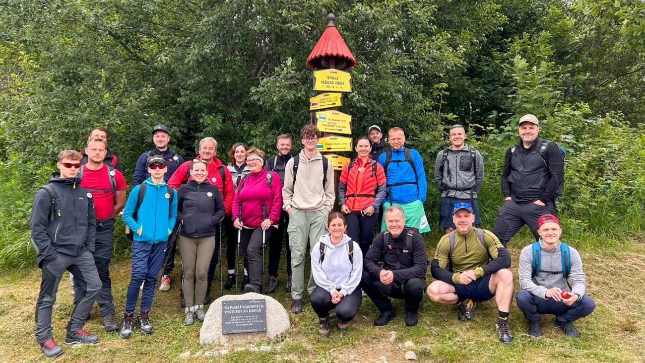 Komunitný výstup na Kriváň v roku 2024. Foto: Jaroslav Kizek.