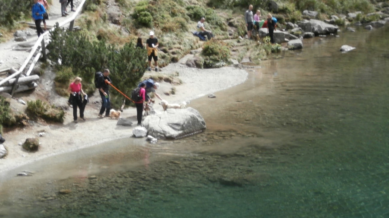 Už opustenie značeného chodníka je cez čiaru