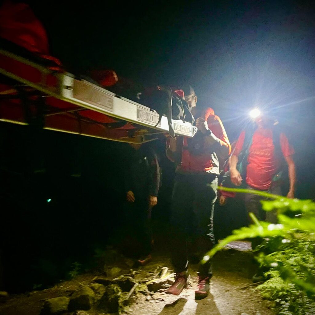 Zo záchrany turistky v Mengusovskej doline