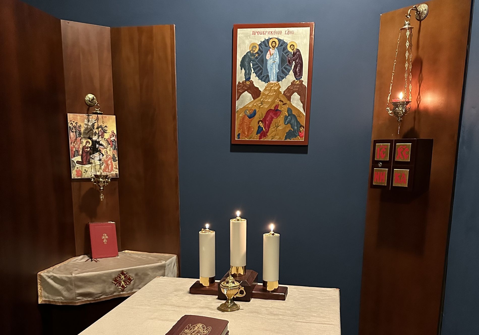 Interiér kaplnky na Skalnatom Plese