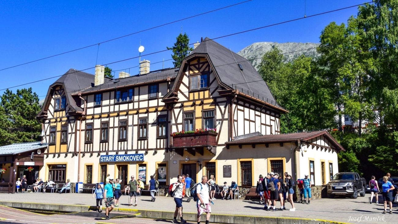 Starý Smokovec - historicky je centrom Vysokých Tatier