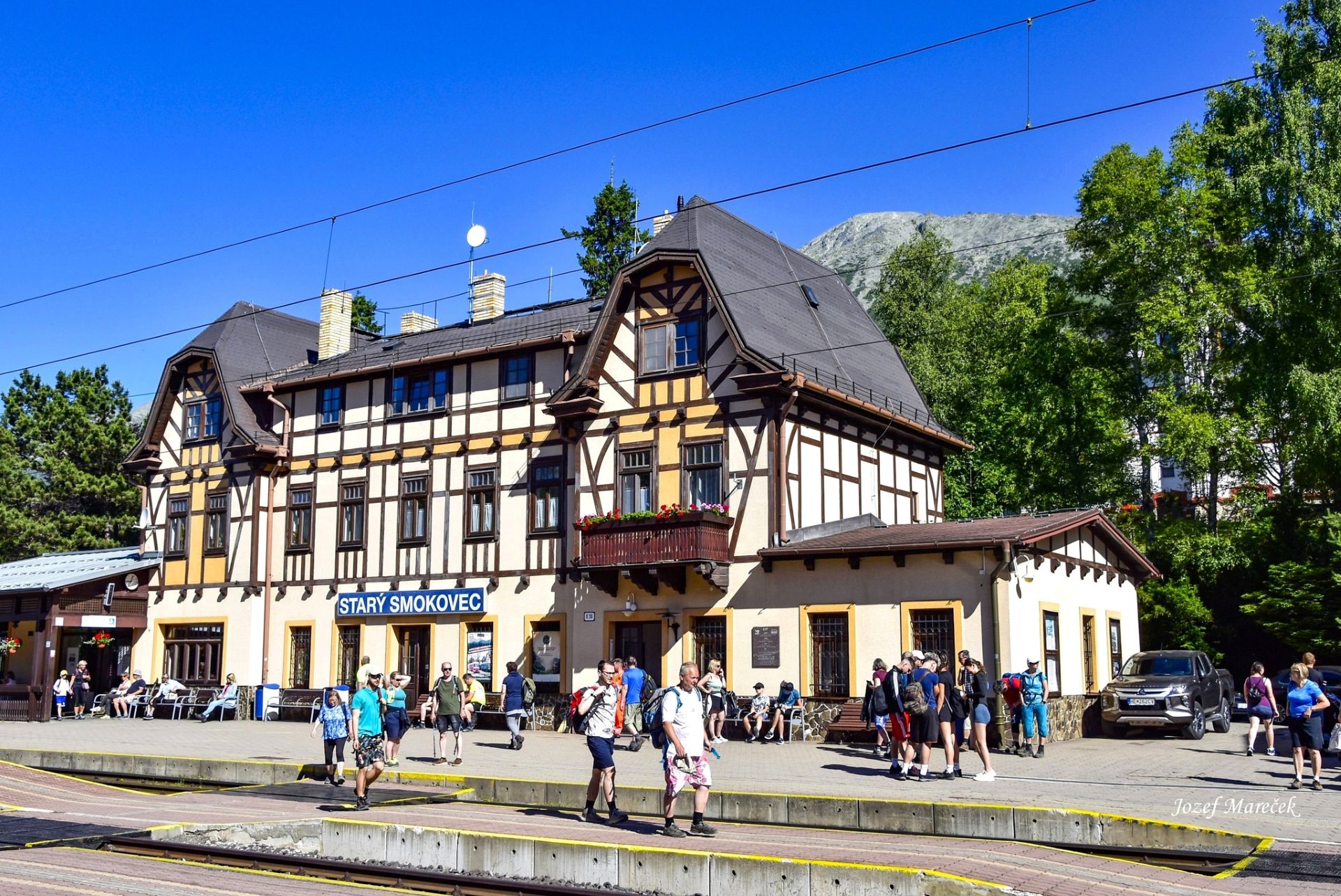 Starý Smokovec - historicky je centrom Vysokých Tatier