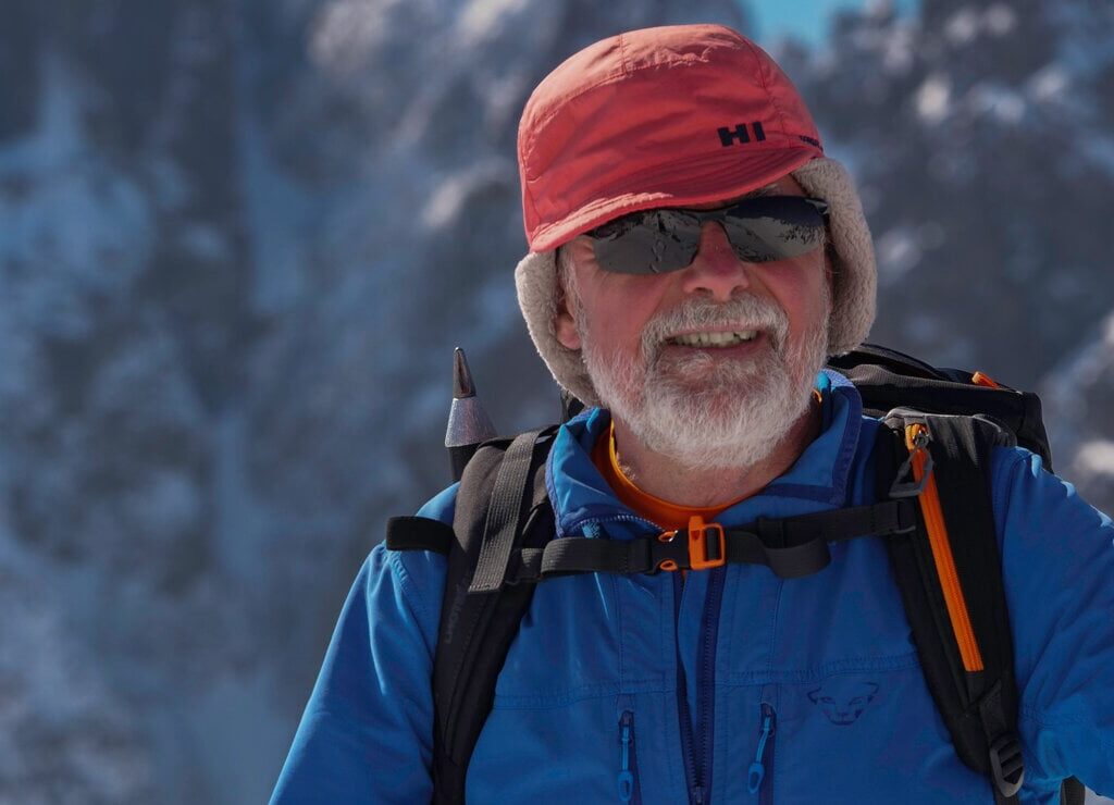 Zoltán Demján tak ako ho poznáme z mnohých fotografií - v horách