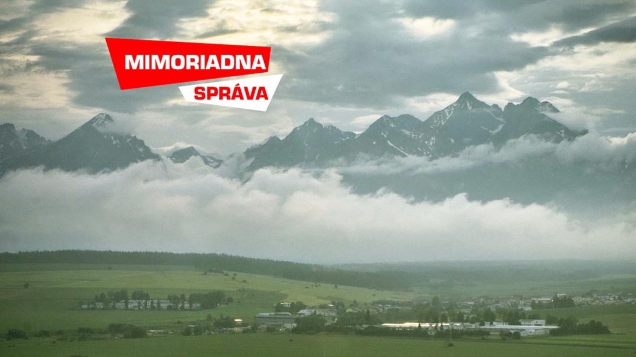 Panoráma Tatier a Malý Slavkov