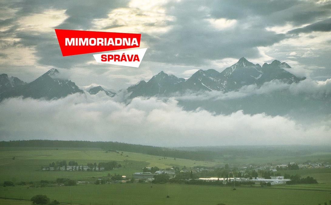 Panoráma Tatier a Malý Slavkov