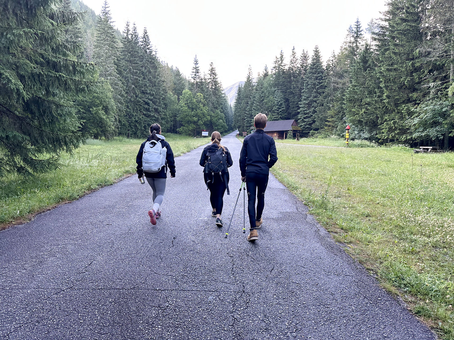 Rázcestie Šindľovec bolo začiatkom našej túry. Foto: Monika Janigová.