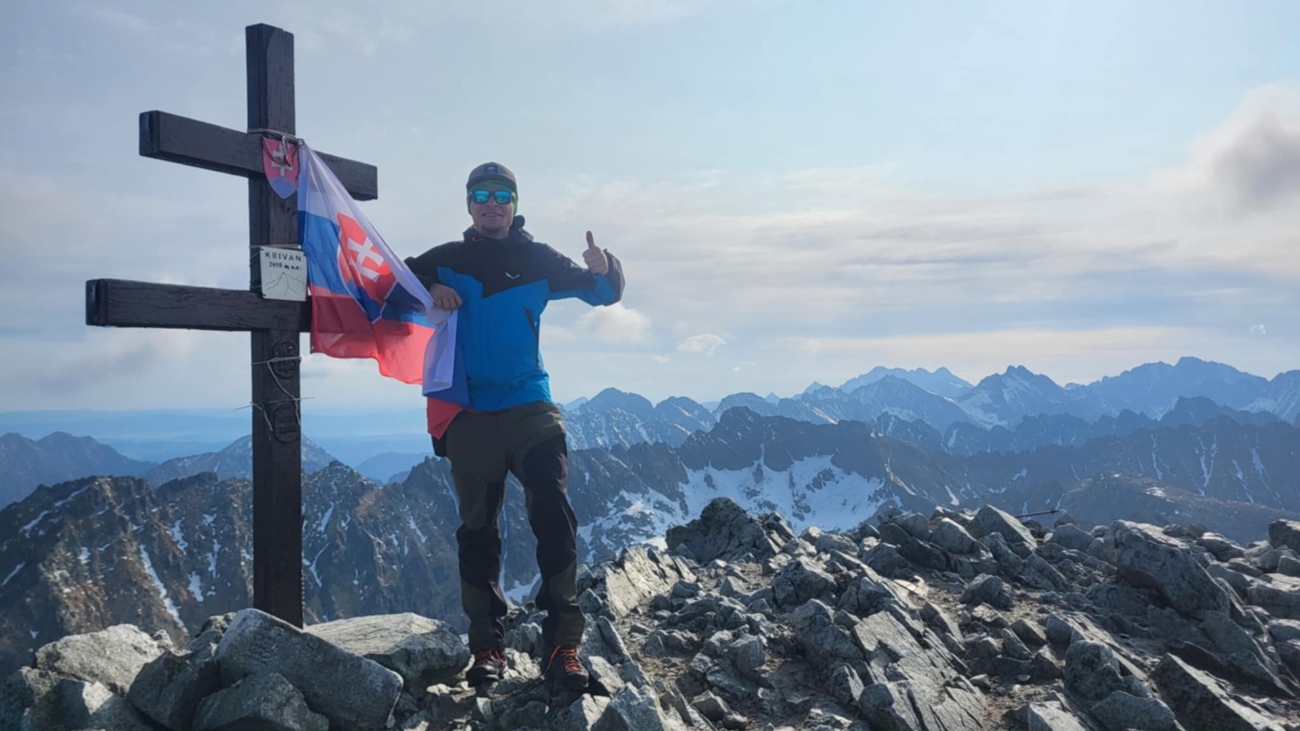 Na vrchole Kriváňa. Foto: Marek Kasan.
