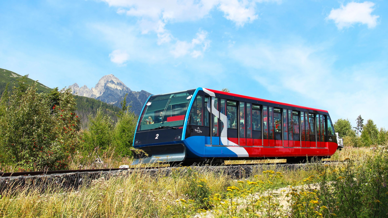 Pozemná lanovka na Hrebienok premáva už takmer 120 rokov. Foto: Depositphotos.