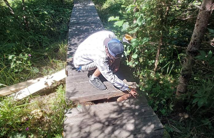 Náučný chodník spevňujú