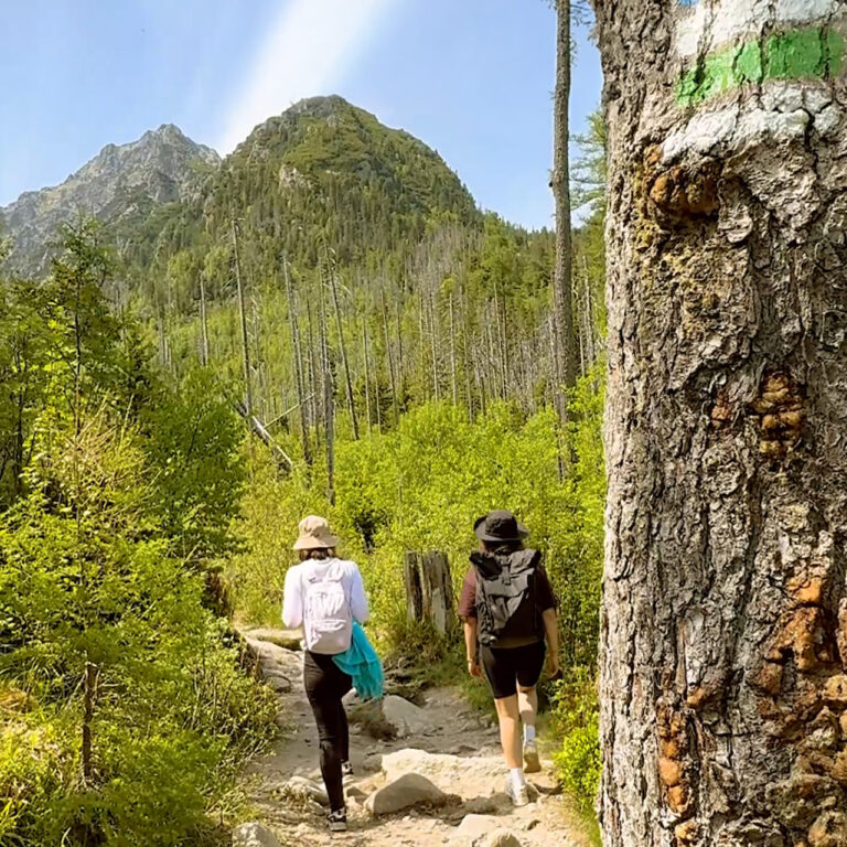 Cestou na Rainerovu chatu. Foto: Gabriela Kinčoková.