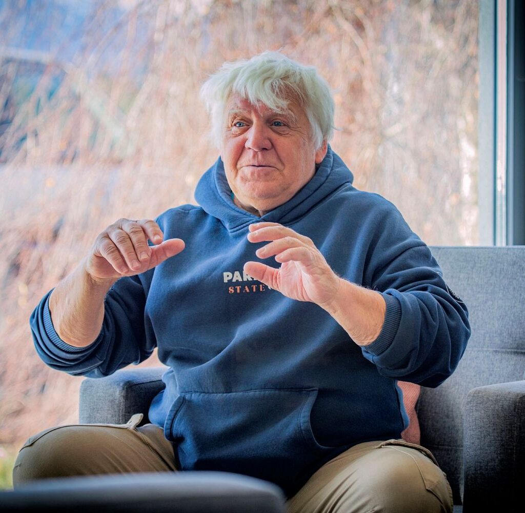 Viktor Beránek počas rozhovoru pre portál cezhory