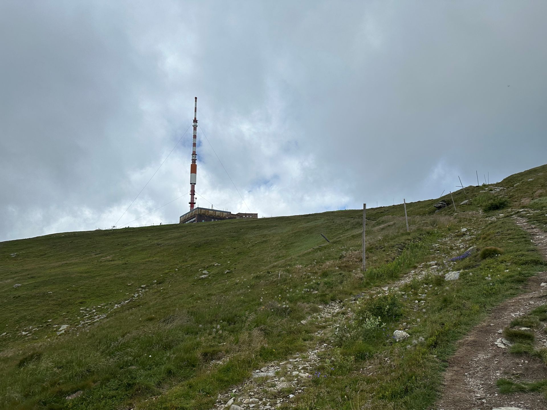 Vrchol Kráľovej hole na dohľad