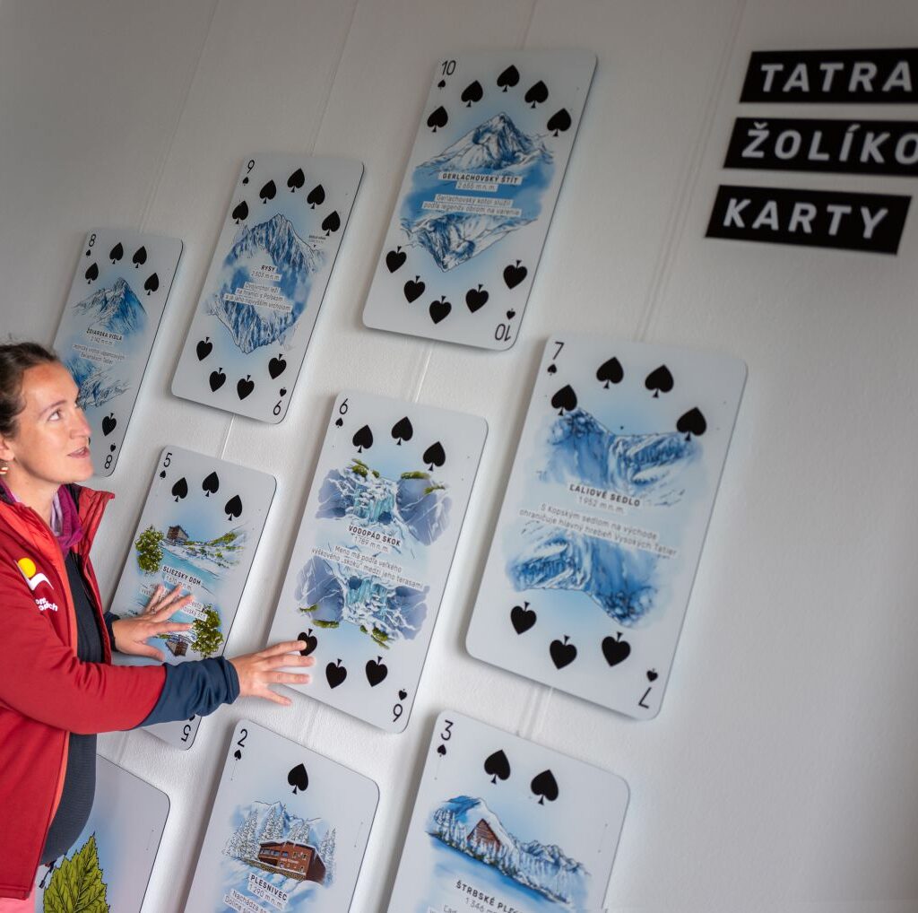 Katarína Cermanová a jej karty