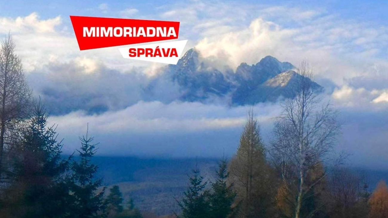 Počas víkendu návštevníkov Tatier potrápi počasie