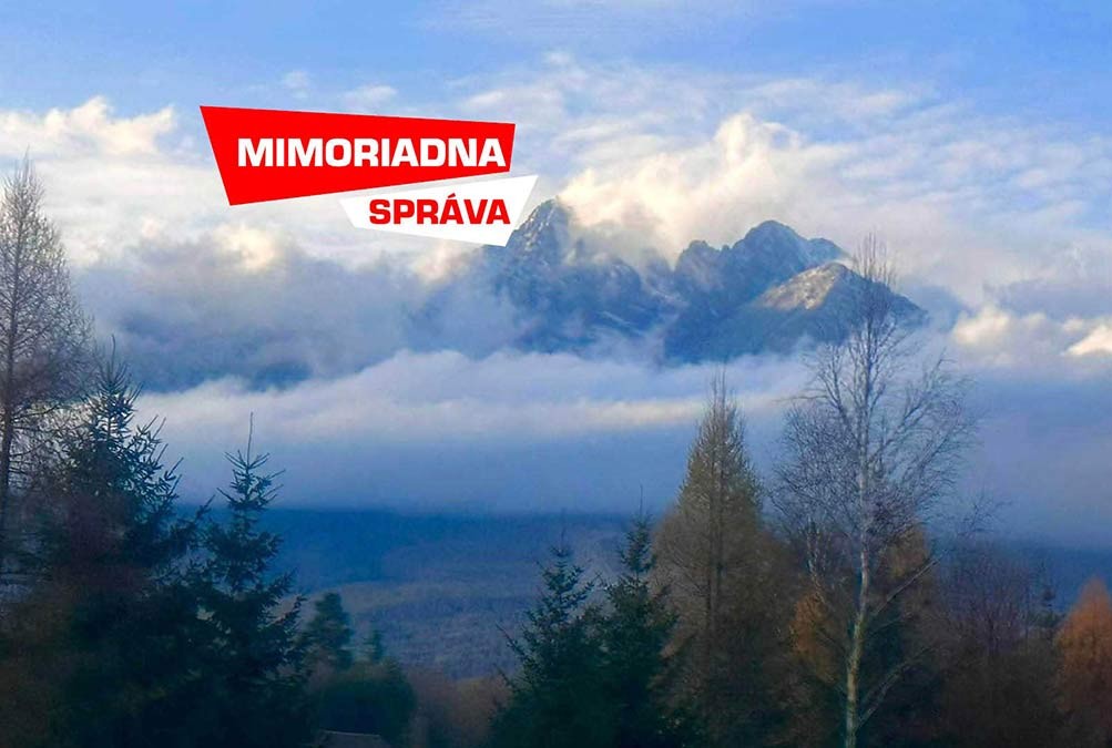 Počas víkendu návštevníkov Tatier potrápi počasie