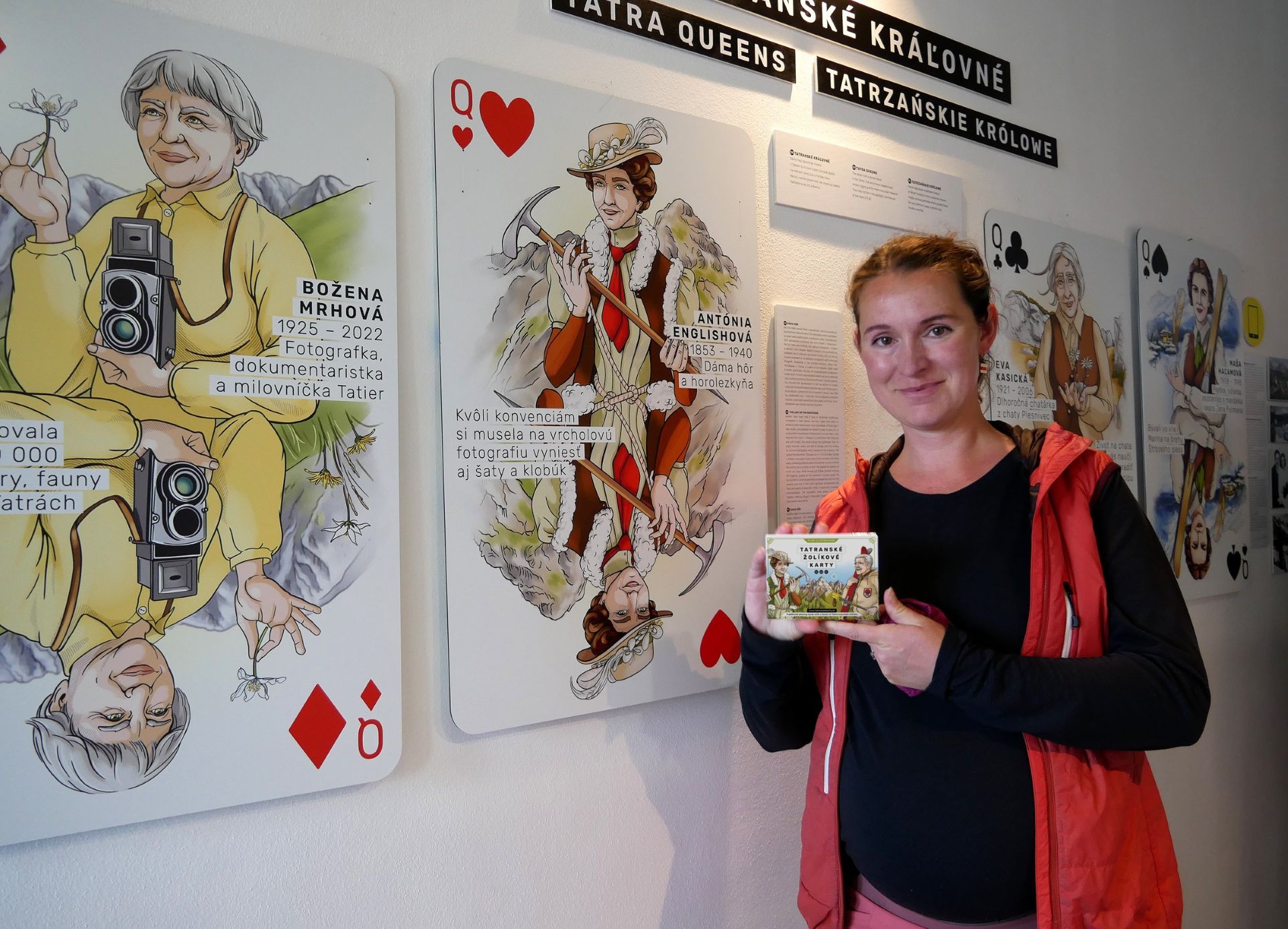 Katarína Cermanová a jej žolíkové karty