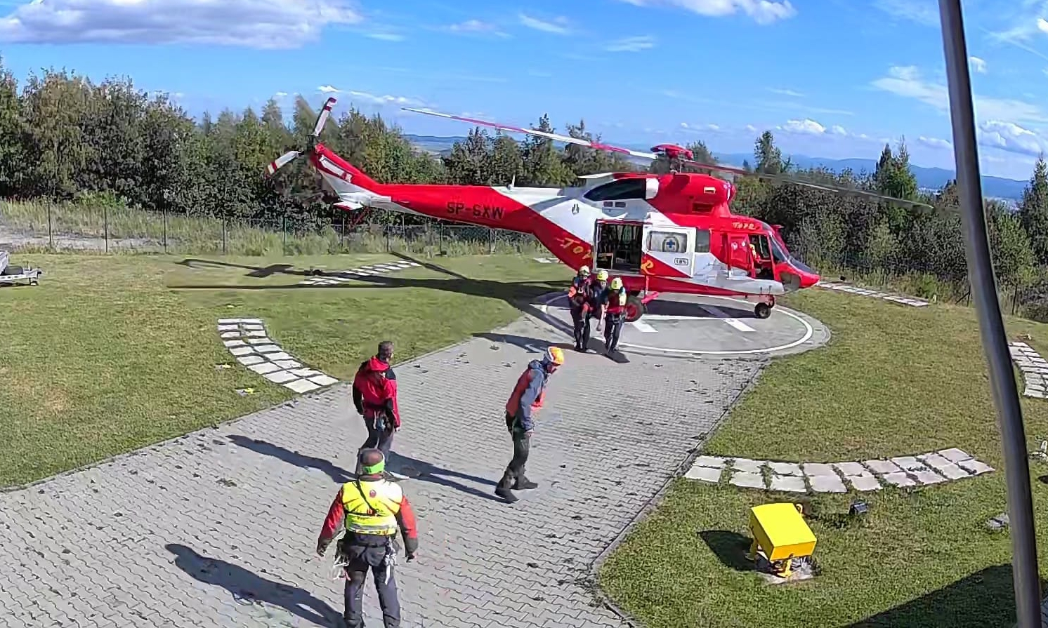 Vrtuľníky niekedy rozhodujú o živote a smrti v Tatrách