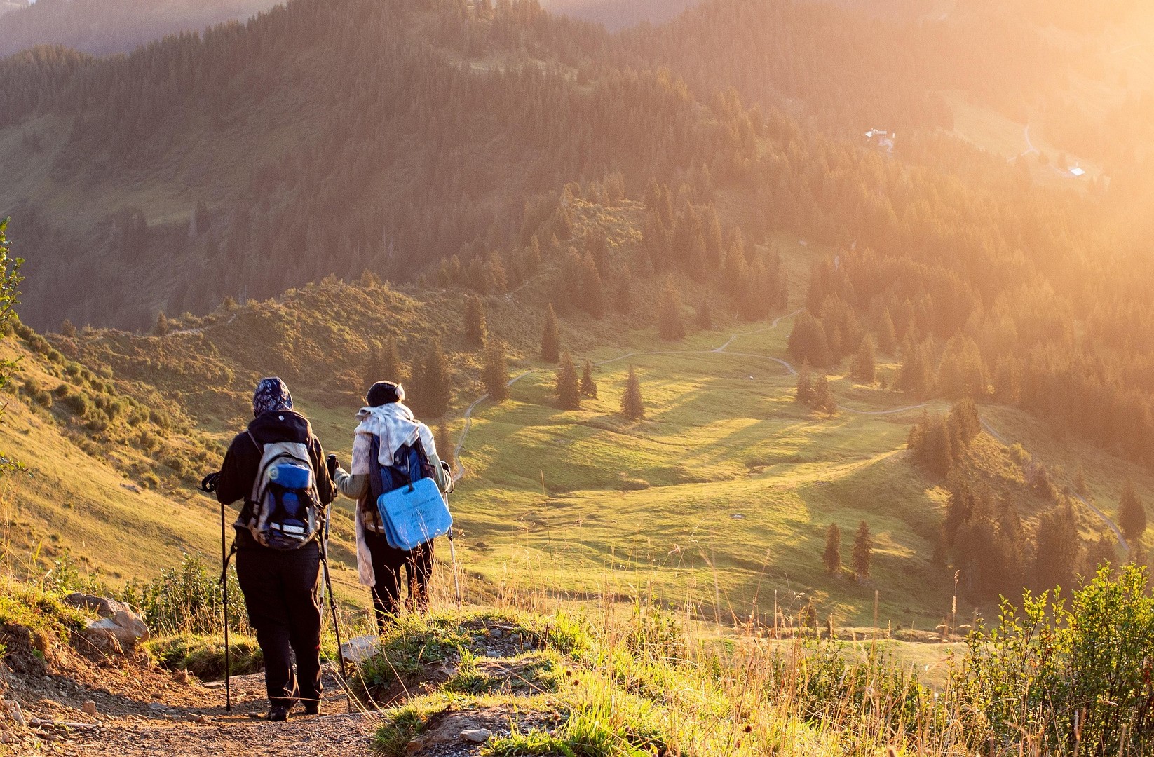 Techniku chôdze nadol si treba osvojiť