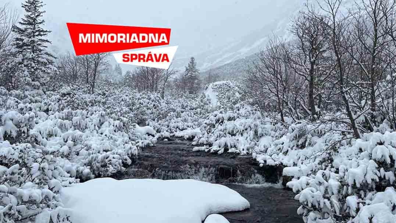 Zima prišla do Tatier skôr