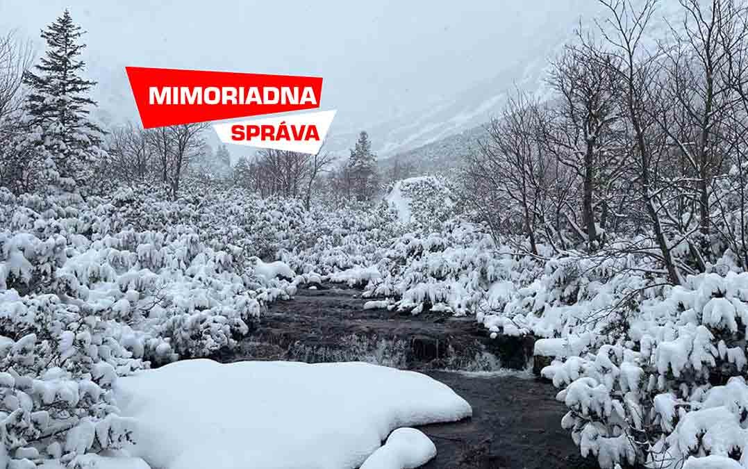 Zima prišla do Tatier skôr