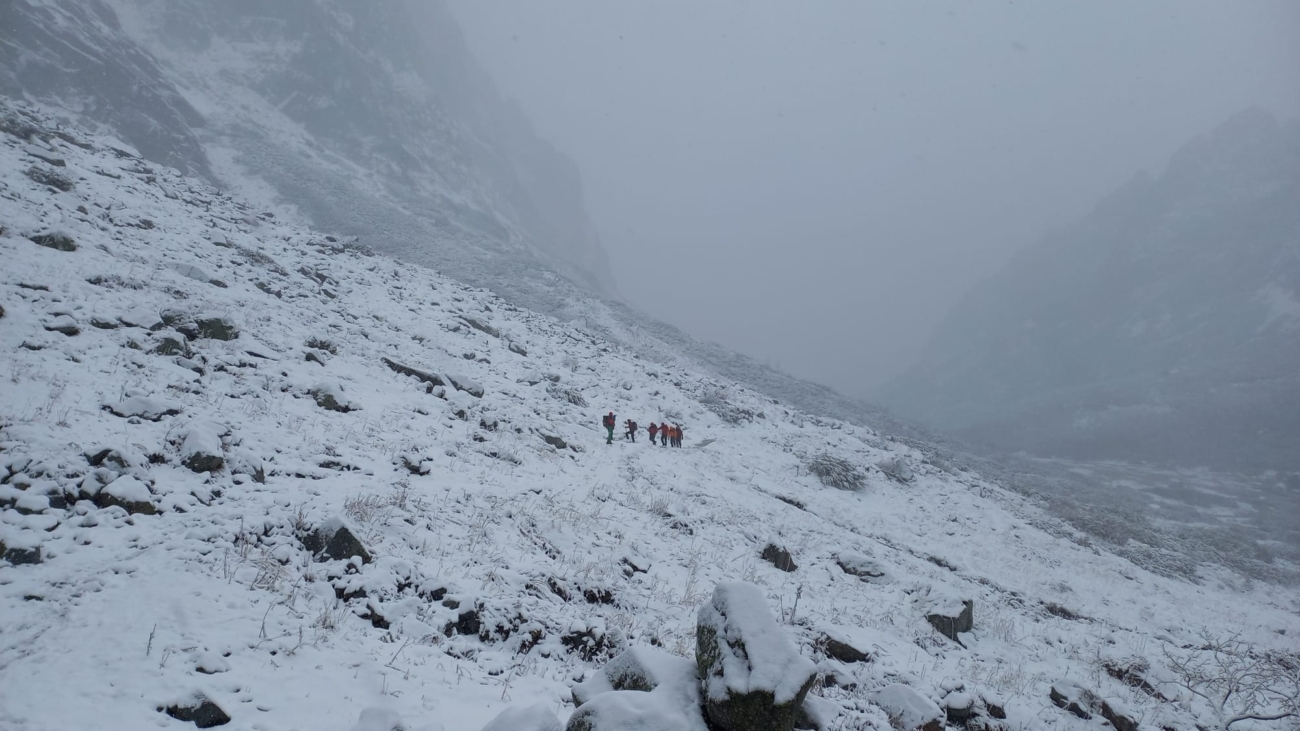 Pri Studenom potoku. Foto: Horská záchranná služba.