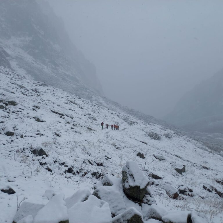 Pri Studenom potoku. Foto: Horská záchranná služba.
