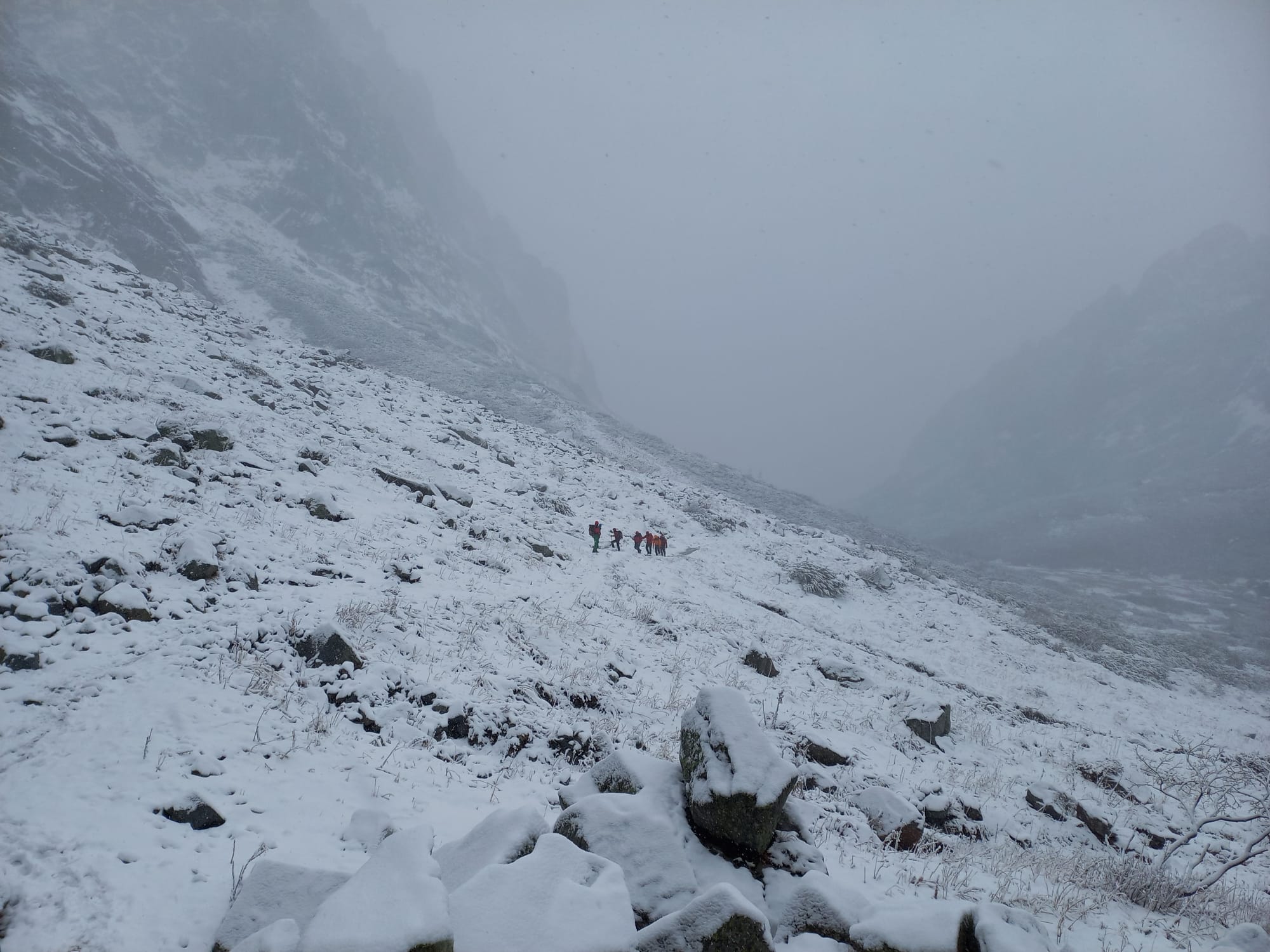 Pri Studenom potoku. Foto: Horská záchranná služba.
