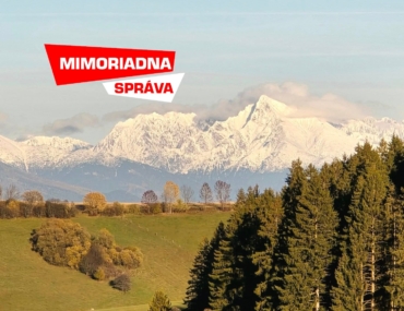 V Tatrách je vysoko v horách súvislá snehová pokrývka