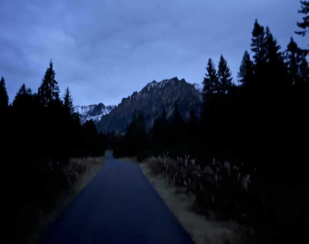 Cesta na Popradské pleso. Posledná fotografia, ktorú Jaromír poslal známym. Foto: J. J.