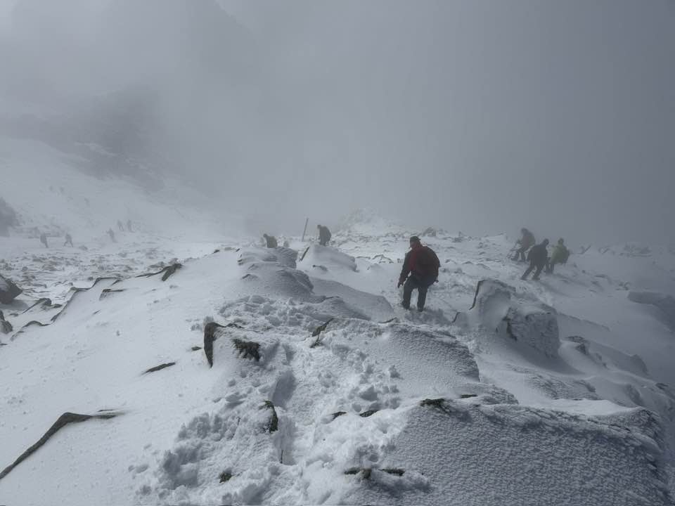Rysy v októbri. Foto: Peter Baran.