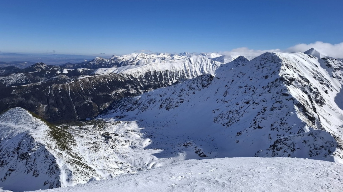 Západné Tatry - keď je pekne. V noci sa menia na pascu