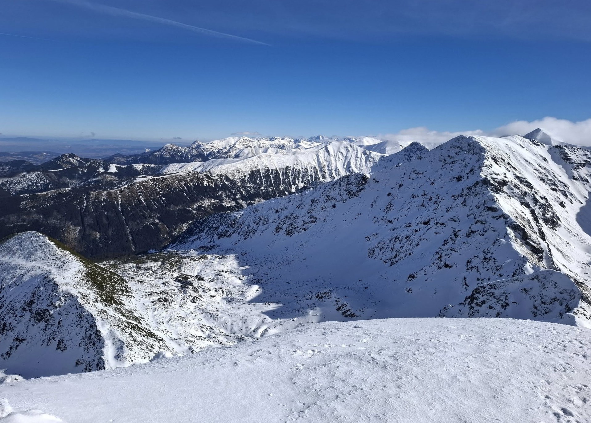 Západné Tatry - keď je pekne. V noci sa menia na pascu