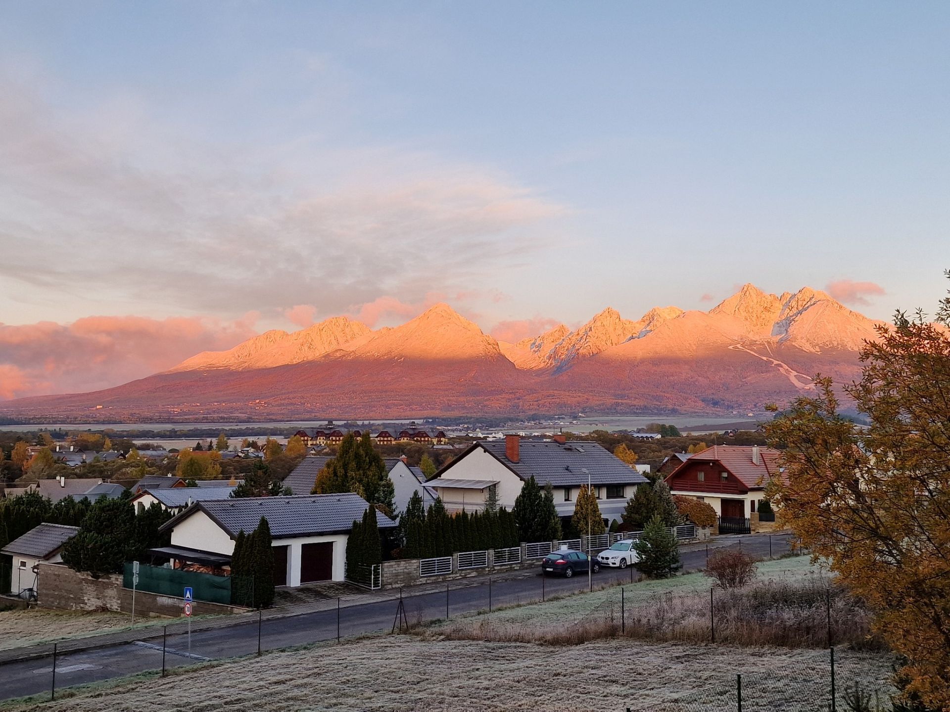 Jeseň vo Veľkej Lomnici. Foto: Tatiana Štolcová.