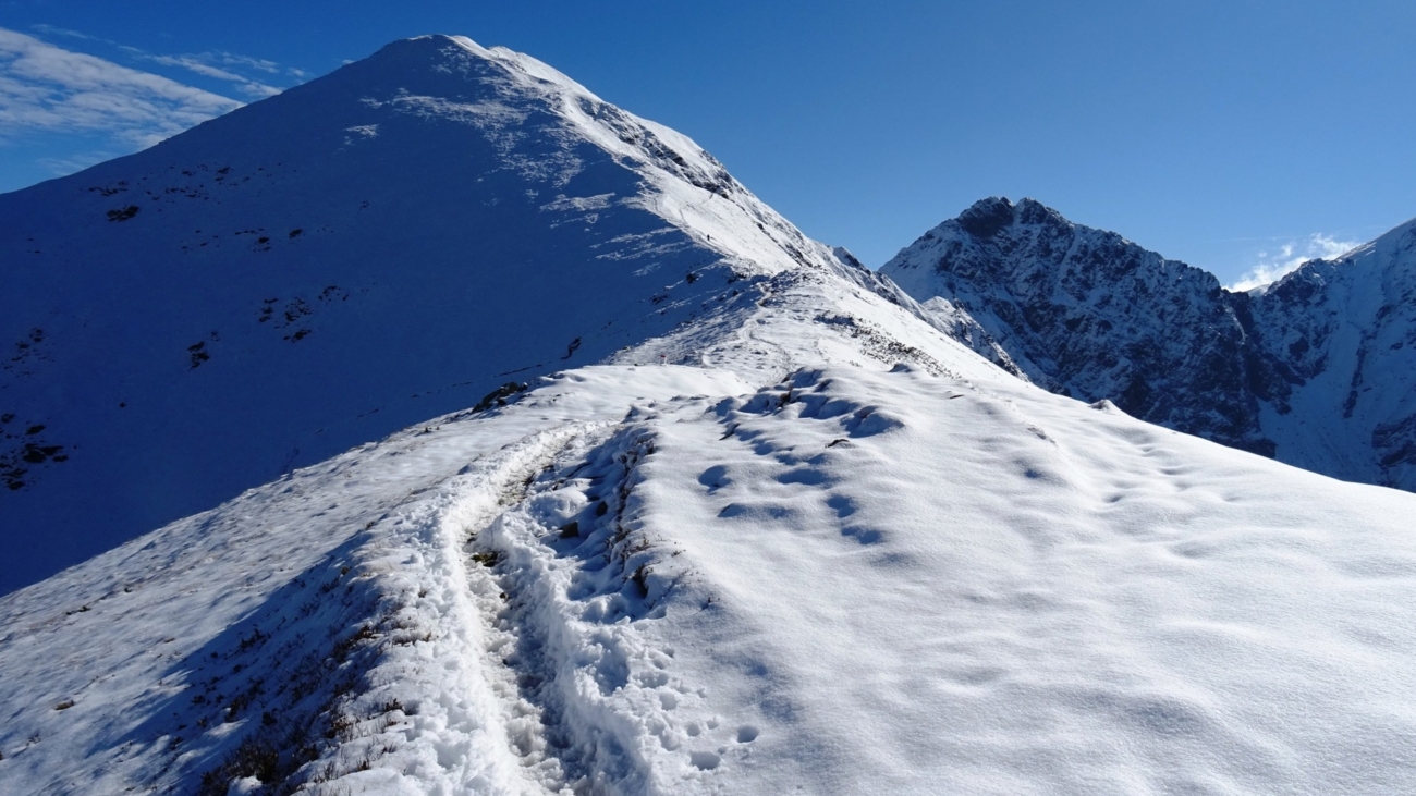 Hrebeň Západných Tatier. Foto: Alenka Tomanová.