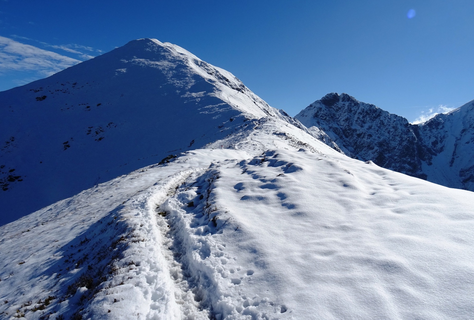 Hrebeň Západných Tatier. Foto: Alenka Tomanová.