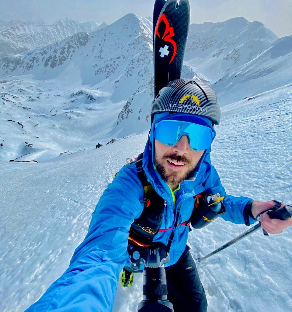 Okrem trailového behu a cyklistiky sa Dávid venuje hlavne skialpinizmu. Foto: Dávid Lajmon.
