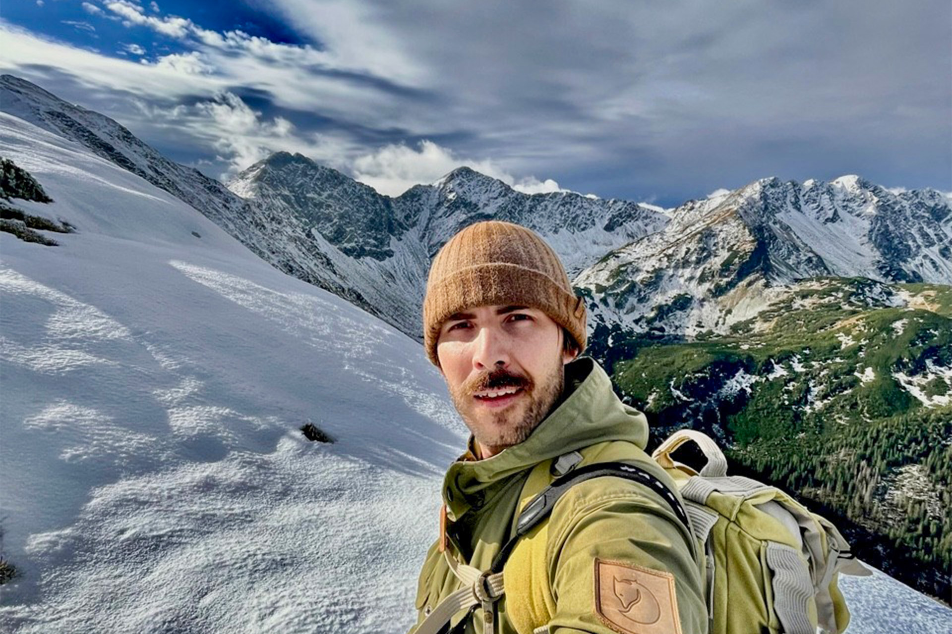 Okrem trailového behu a cyklistiky sa Dávid venuje hlavne skialpinizmu. Foto: Dávid Lajmon.