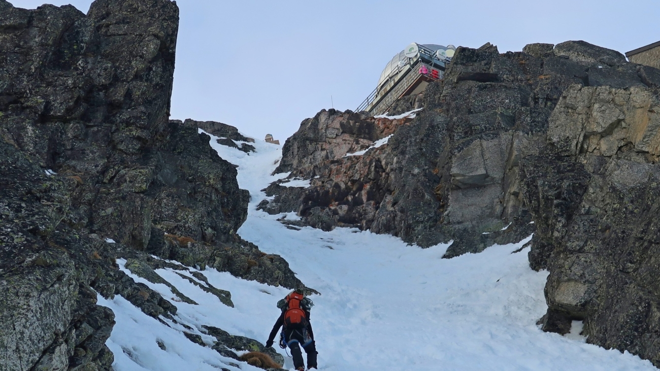 Filmársky žľab. Foto: Vlado Vričan.