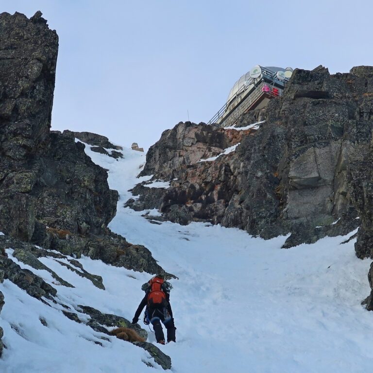 Filmársky žľab. Foto: Vlado Vričan.