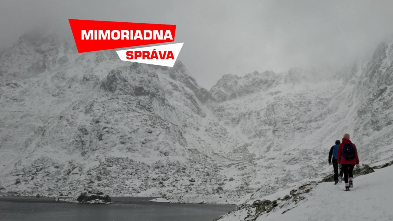Dnes je v Tatrách krásne, no v sobotu a nedeľu bude pršať