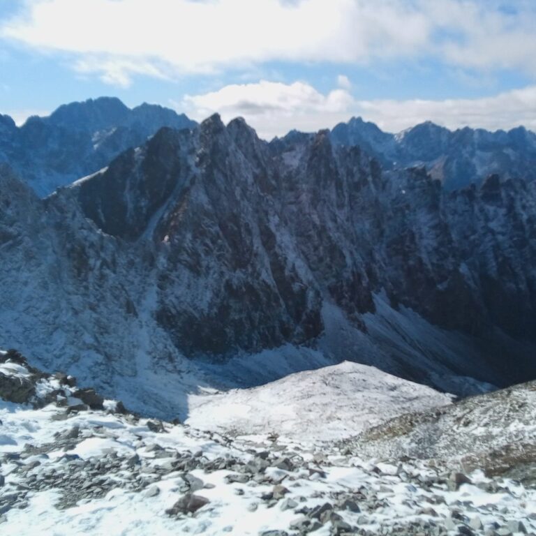 Pohľad zo sedla Sedielko